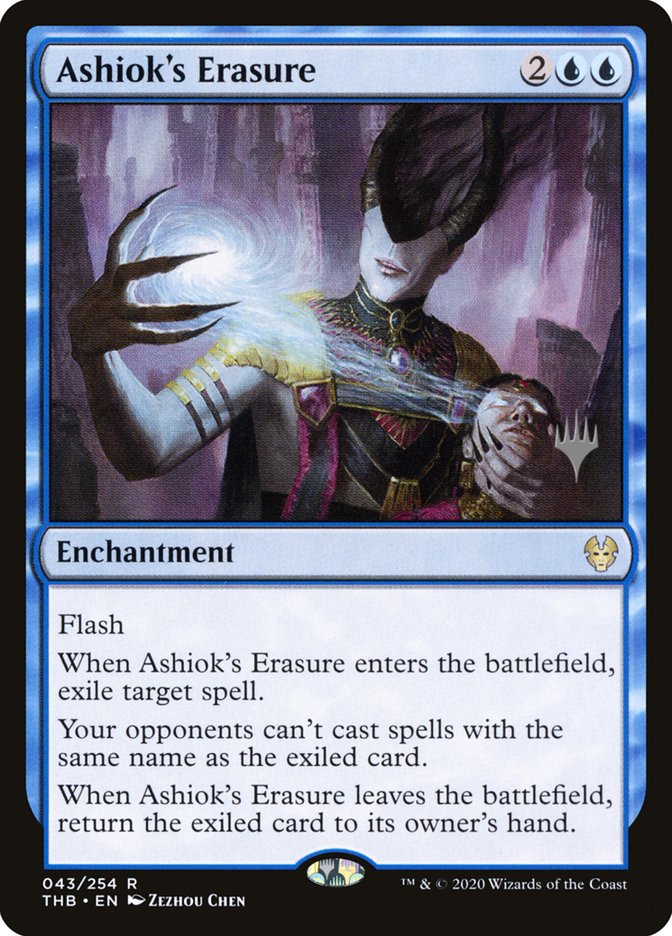 Ashiok's Erasure (Promo Pack) [Theros Beyond Death Promos] - Destination Retro