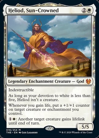 Heliod, Sun-Crowned [Theros Beyond Death] - Destination Retro