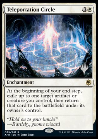 Teleportation Circle (Promo Pack) [Dungeons & Dragons: Adventures in the Forgotten Realms Promos] - Destination Retro