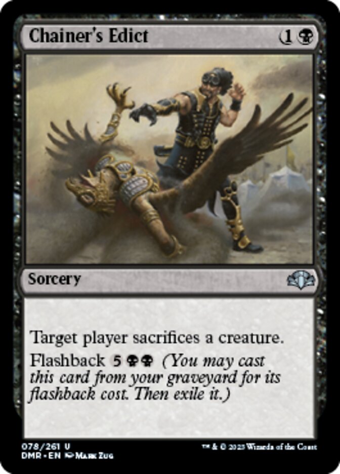 Chainer's Edict [Dominaria Remastered] - Destination Retro