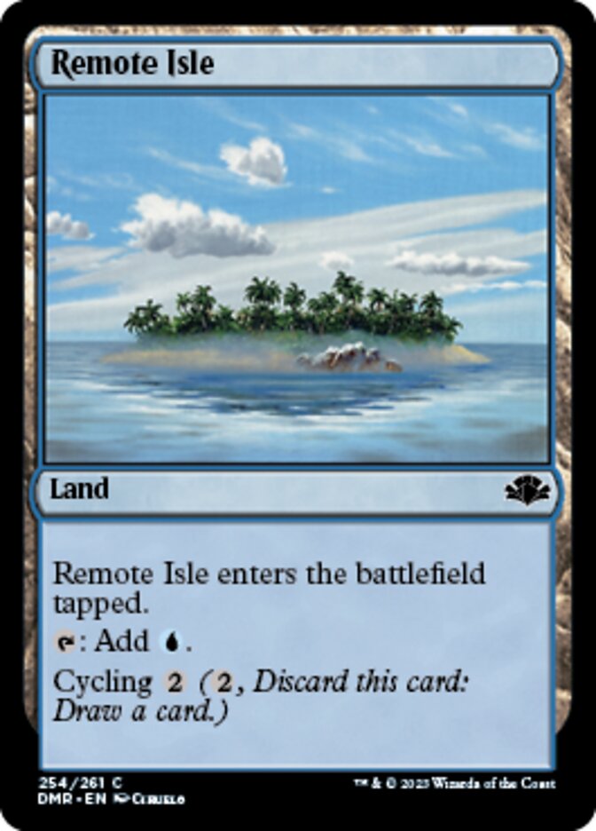 Remote Isle [Dominaria Remastered] - Destination Retro