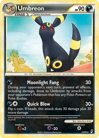 Umbreon (22/95) [Call of Legends] - Destination Retro