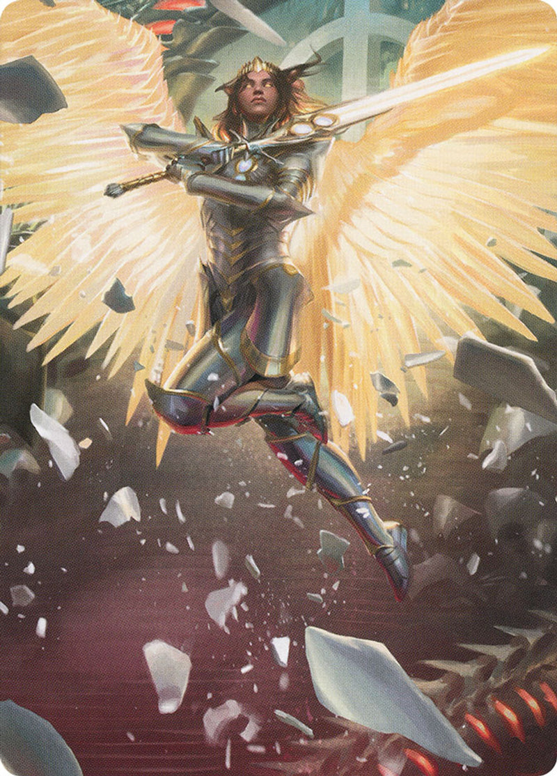 Archangel Elspeth Art Card [March of the Machine Art Series] - Destination Retro