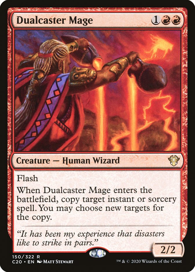 Dualcaster Mage [Commander 2020] - Destination Retro