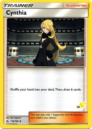 Cynthia (59/60) [Battle Academy: Pikachu Deck] - Destination Retro