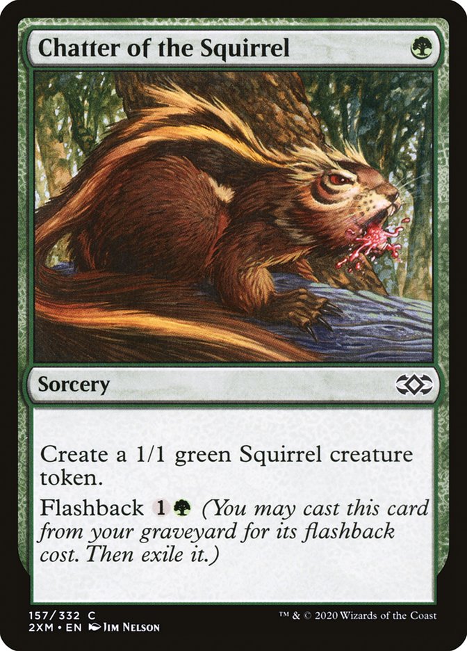Chatter of the Squirrel [Double Masters] - Destination Retro