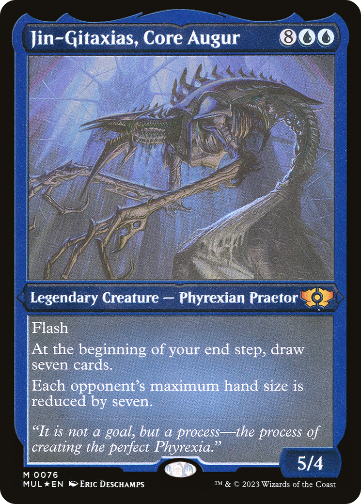 Jin-Gitaxias, Core Augur (Foil Etched) [Multiverse Legends] - Destination Retro