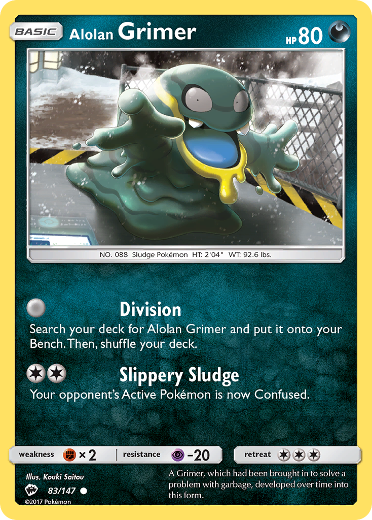 Alolan Grimer (83/147) [Sun & Moon: Burning Shadows] - Destination Retro