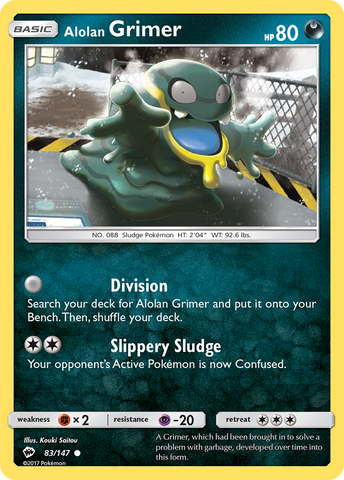 Alolan Grimer (83/147) [Sun & Moon: Burning Shadows] - Destination Retro