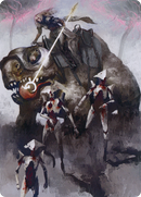 Thalia and The Gitrog Monster Art Card [March of the Machine Art Series] - Destination Retro
