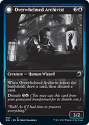 Overwhelmed Archivist // Archive Haunt [Innistrad: Double Feature] - Destination Retro
