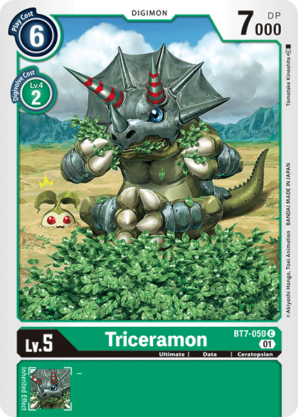 Triceramon [BT7-050] [Next Adventure] - Destination Retro