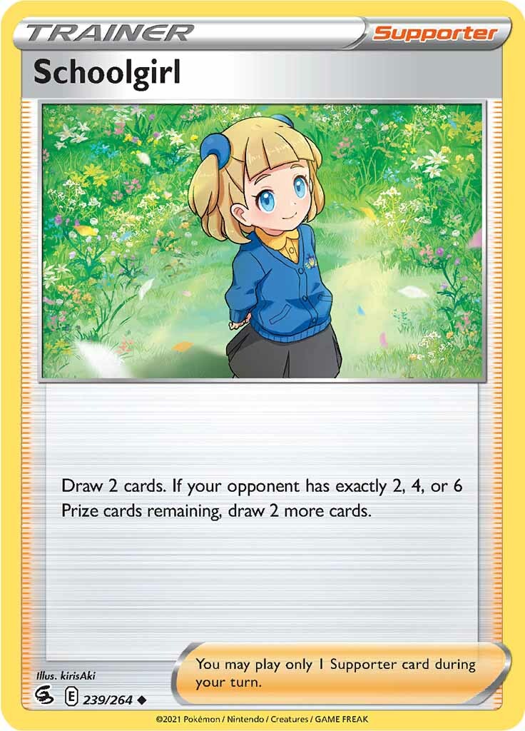 Schoolgirl (239/264) [Sword & Shield: Fusion Strike] - Destination Retro