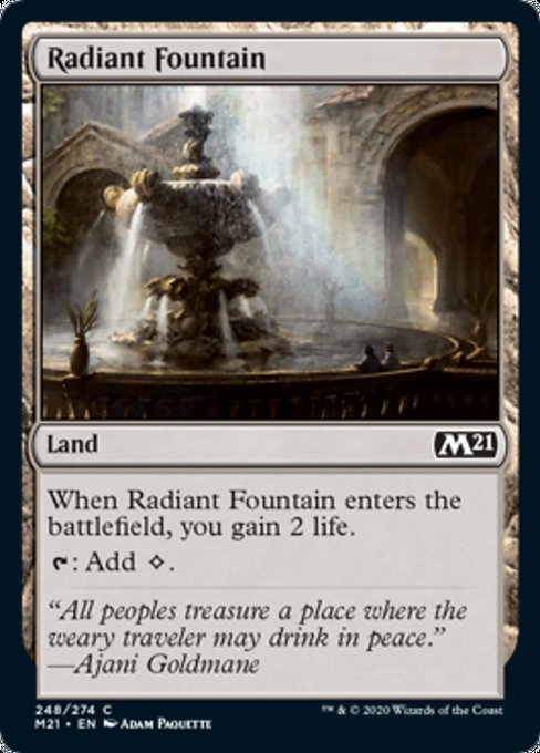 Radiant Fountain [Core Set 2021] - Destination Retro