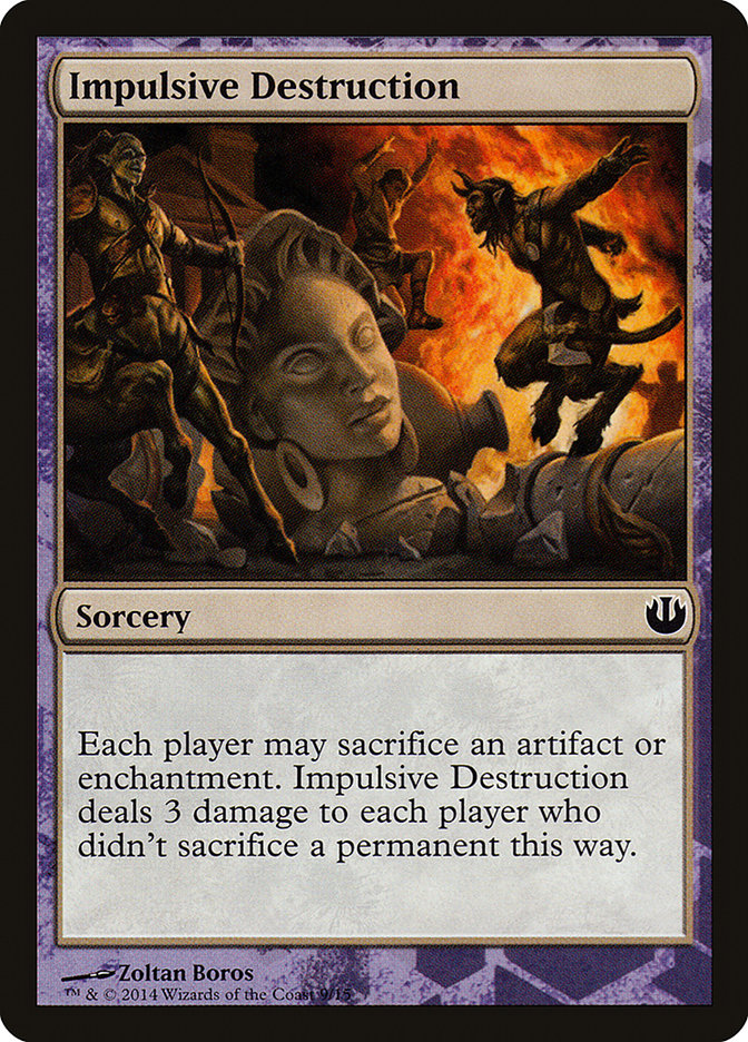 Impulsive Destruction [Hero's Path Promos] - Destination Retro