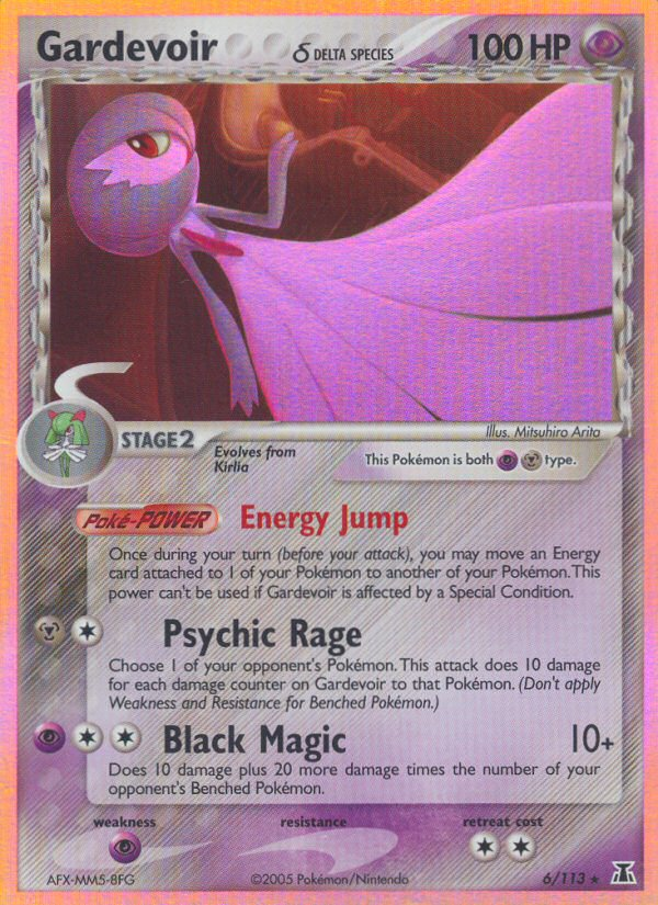 Gardevoir (6/113) (Delta Species) [EX: Delta Species] - Destination Retro