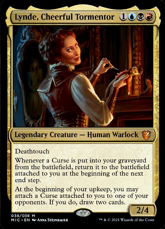 Lynde, Cheerful Tormentor [Innistrad: Midnight Hunt Commander] - Destination Retro