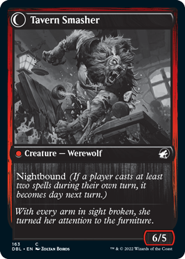 Tavern Ruffian // Tavern Smasher [Innistrad: Double Feature] - Destination Retro