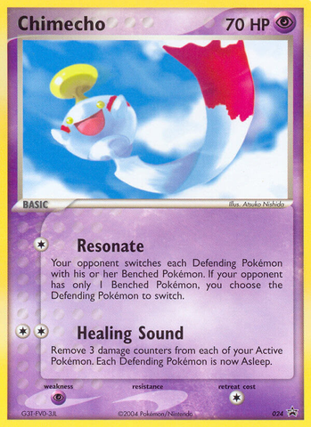 Chimecho (24) [Nintendo: Black Star Promos] - Destination Retro