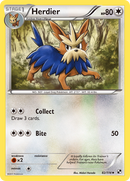 Herdier (82/114) [Black & White: Base Set] - Destination Retro