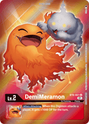 DemiMeramon [BT6-001] (Alternative Art - Box Topper) [Double Diamond] - Destination Retro