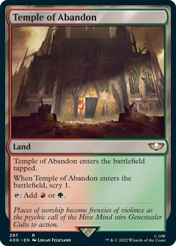 Temple of Abandon [Universes Beyond: Warhammer 40,000] - Destination Retro