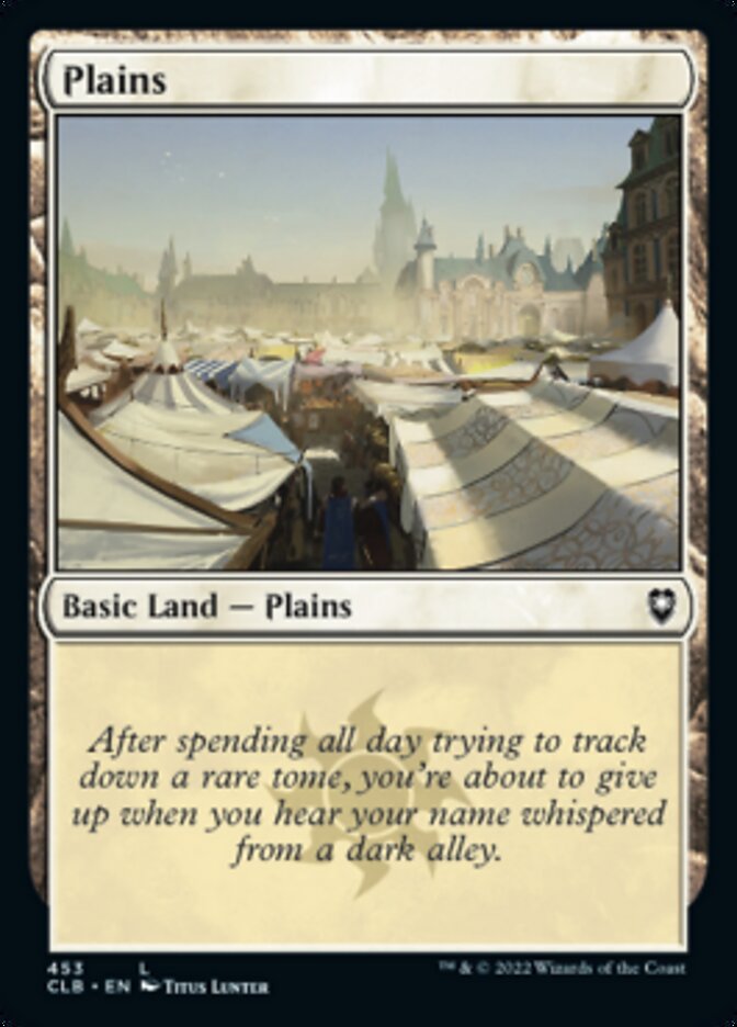 Plains (453) [Commander Legends: Battle for Baldur's Gate] - Destination Retro