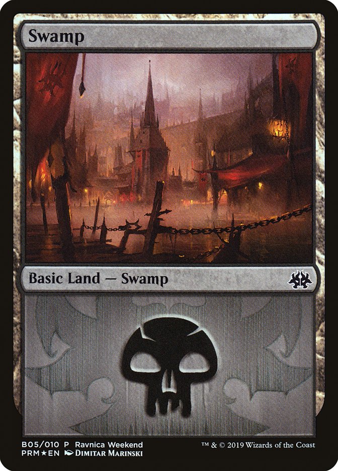 Swamp (B05) [Ravnica Allegiance Guild Kit] - Destination Retro