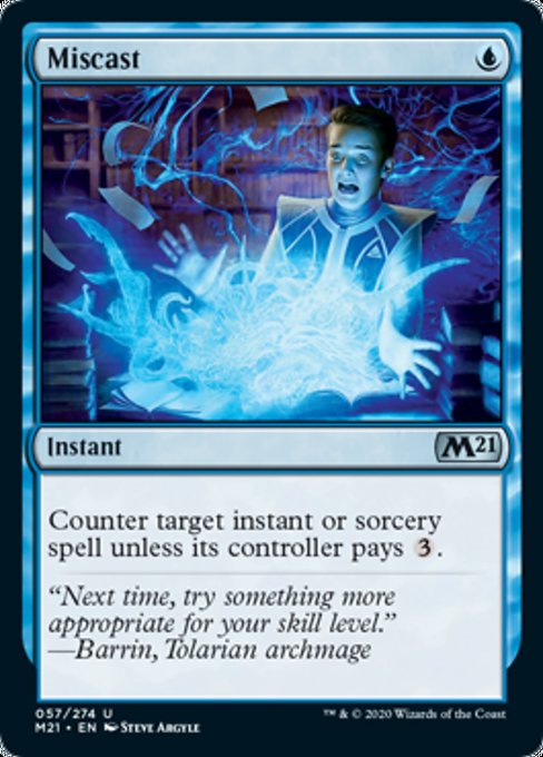 Miscast [Core Set 2021] - Destination Retro