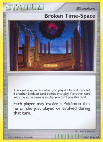 Broken Time-Space (104/127) [Platinum: Base Set] - Destination Retro