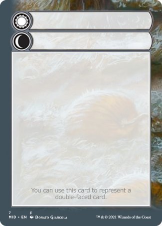 Helper Card (7/9) [Innistrad: Midnight Hunt Tokens] - Destination Retro
