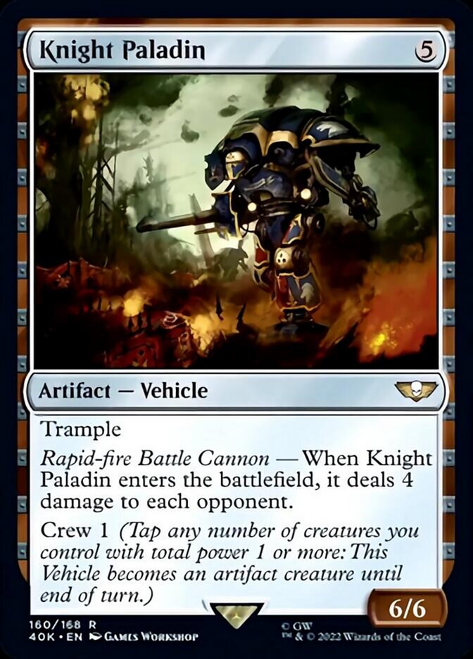 Knight Paladin [Universes Beyond: Warhammer 40,000] - Destination Retro