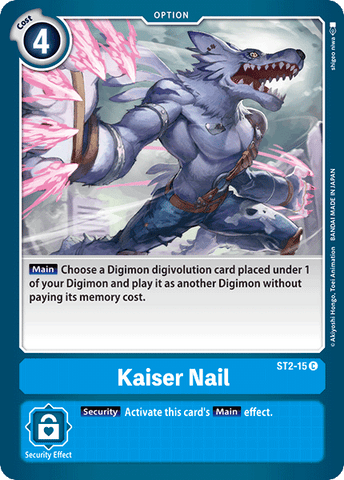 Kaiser Nail [ST2-15] [Starter Deck: Cocytus Blue] - Destination Retro