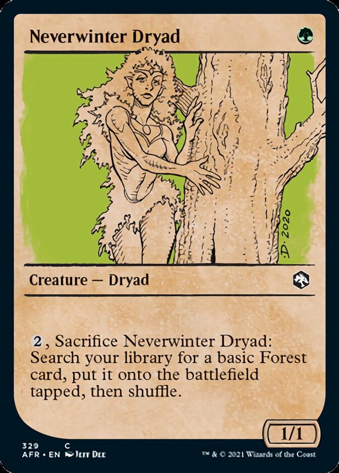 Neverwinter Dryad (Showcase) [Dungeons & Dragons: Adventures in the Forgotten Realms] - Destination Retro