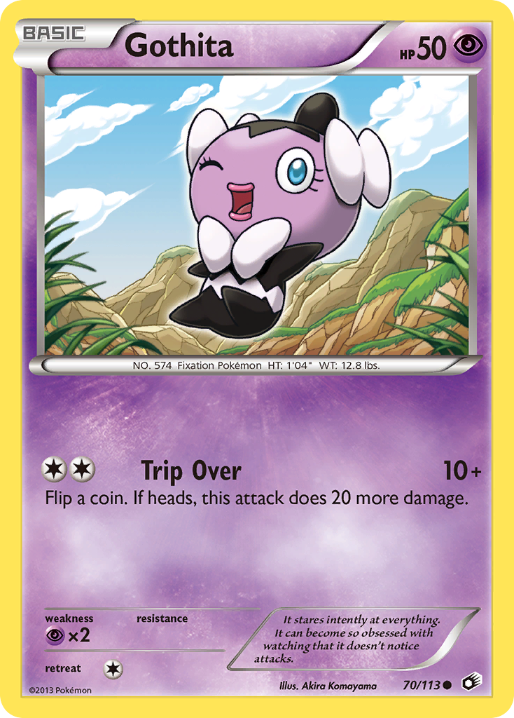 Gothita (70/113) [Black & White: Legendary Treasures] - Destination Retro