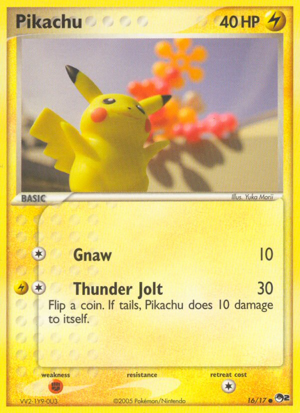 Pikachu (16/17) [POP Series 2] - Destination Retro