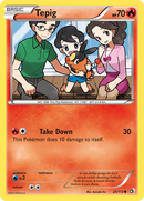 Tepig (25/113) [Black & White: Legendary Treasures] - Destination Retro