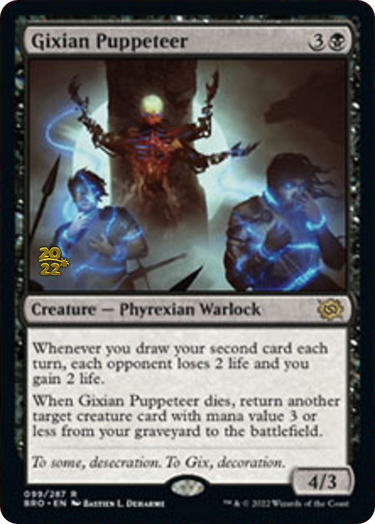 Gixian Puppeteer [The Brothers' War: Prerelease Promos] - Destination Retro