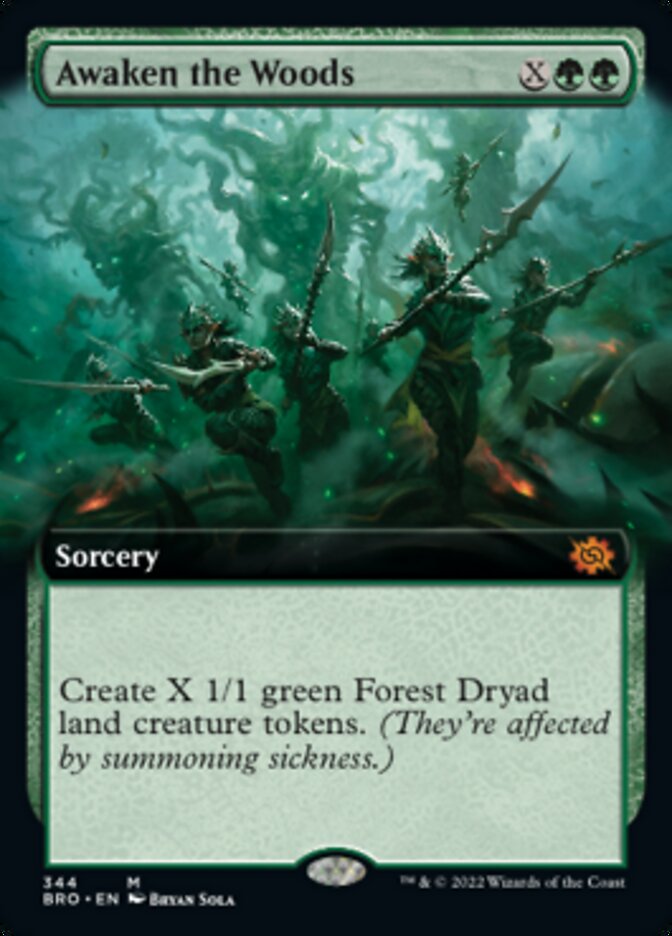 Awaken the Woods (Extended Art) [The Brothers' War] - Destination Retro