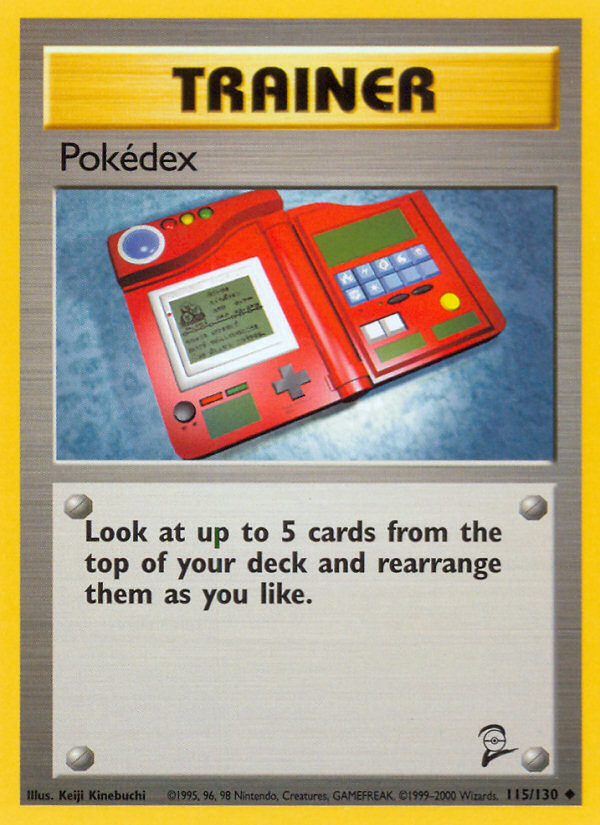 Pokedex (115/130) [Base Set 2] - Destination Retro