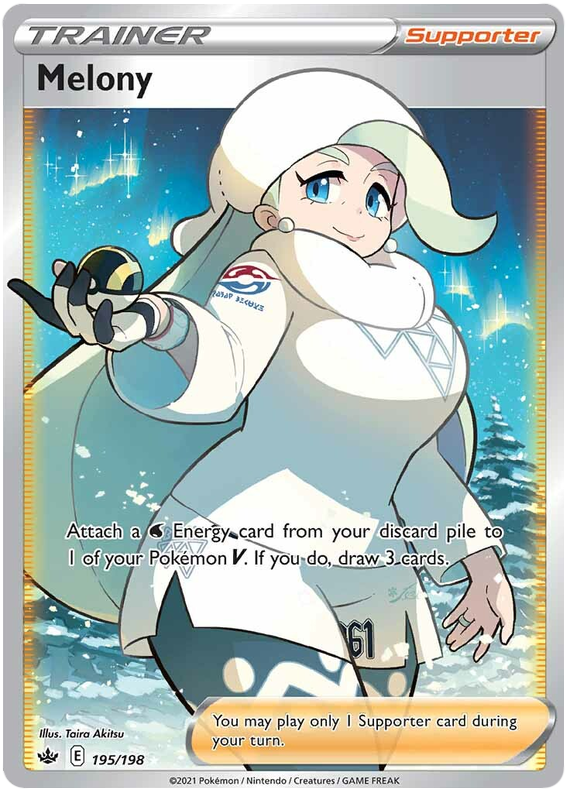 Melony (195/198) [Sword & Shield: Chilling Reign] - Destination Retro