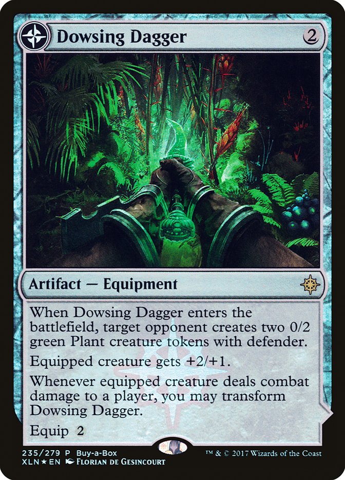 Dowsing Dagger // Lost Vale (Buy-A-Box) [Ixalan Treasure Chest] - Destination Retro