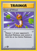 Gust of Wind (93/102) [Base Set 1st Edition] - Destination Retro