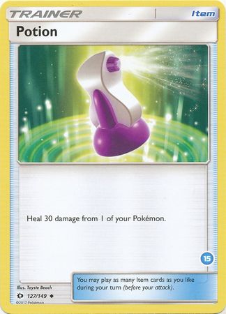 Potion (127/149) [Sun & Moon: Trainer Kit - Alolan Sandslash & Alolan Ninetales] - Destination Retro