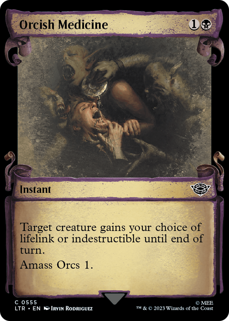 Orcish Medicine [The Lord of the Rings: Tales of Middle-Earth Showcase Scrolls] - Destination Retro