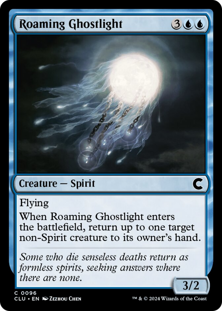 Roaming Ghostlight [Ravnica: Clue Edition] - Destination Retro
