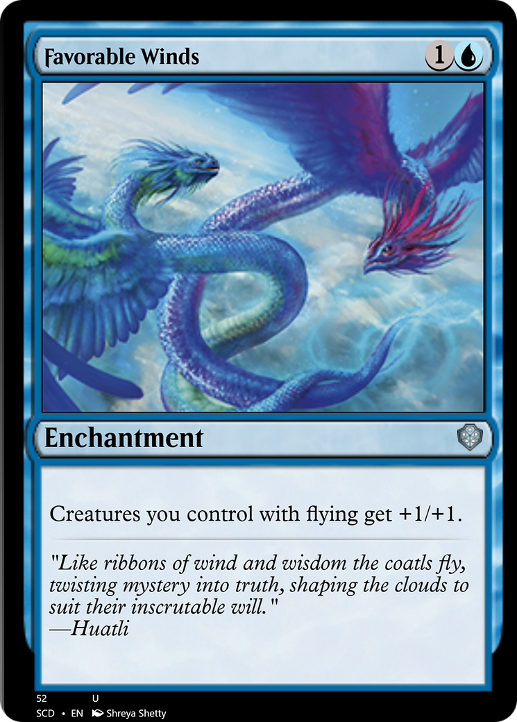 Favorable Winds [Starter Commander Decks] - Destination Retro
