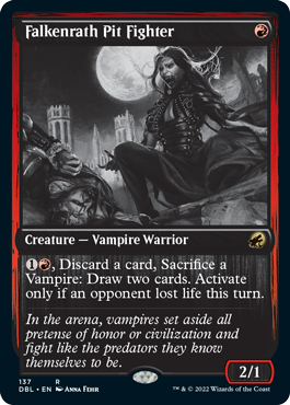 Falkenrath Pit Fighter [Innistrad: Double Feature] - Destination Retro