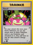 Recall (116/132) [Gym Heroes 1st Edition] - Destination Retro