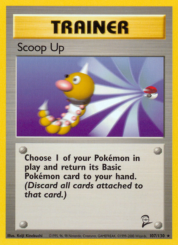 Scoop Up (107/130) [Base Set 2] - Destination Retro